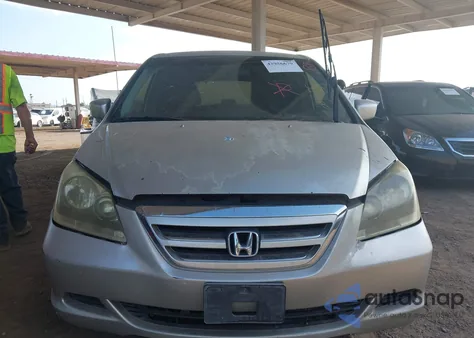 2005 Honda Odyssey Ex из США, поврежденный, VIN 5FNRL384X5B004055